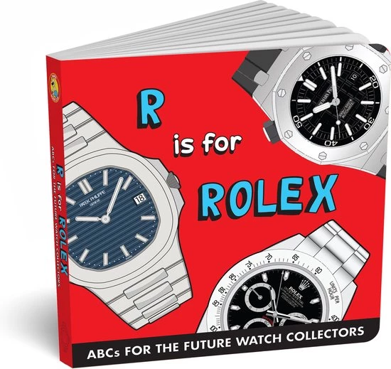 Diaper Book - R Is For Rolex - Kinderboek - Babyboekje - Rolex 5 Diaper Book - R Is For Rolex - Kinderboek - Babyboekje - Rolex - Afbeelding 3