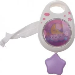 Johntoy Muzikaal Nachtlampje Paars 13 Cm