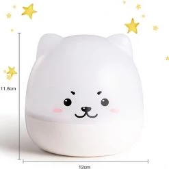 Kamyra® Nachtlampje Kinderen Projector - Sterrenprojector Muziek - Kinderkamer - Baby -6 Projecties-Nachtlamp Draadloos - 120x120x116mm -Goedkope muziekmobielen winkel 550x527 5