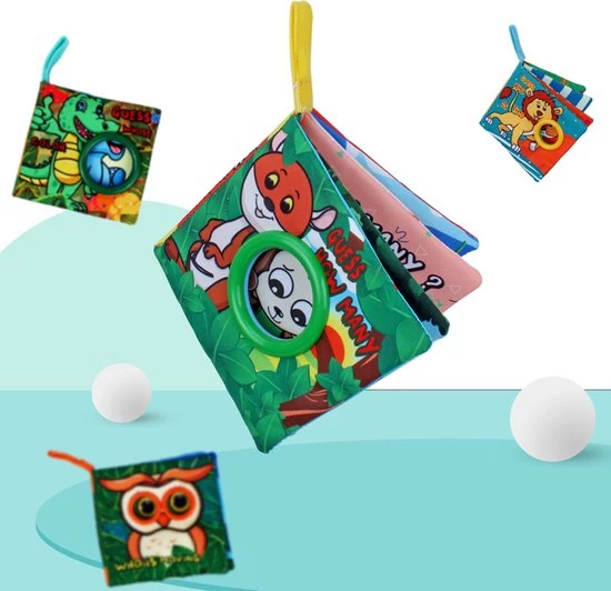 LalaRose Baby Speelgoed/knisperboekje /baby Born/boek Voor Kinderen/Educatief Baby Speelgoed /Zacht Baby Boek /Zacht Speelgoed/Speelgoed Voor Baby/ Educatief Boek/ Who Is Moving 5 LalaRose Baby Speelgoed/knisperboekje /baby Born/boek Voor Kinderen/Educatief Baby Speelgoed /Zacht Baby Boek /Zacht Speelgoed/Speelgoed Voor Baby/ Educatief Boek/ Who Is Moving - Afbeelding 3