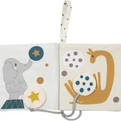 Snoozebaby Activity Booklet Circus - Ontdek En Doe Boekje Met Knispers - Leuke Plaatjes -Goedkope muziekmobielen winkel 550x536 2