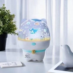 Baby And More Projector Lamp - Galaxy Projector - Led Nachtlampje Met Bluetoothfunctie - Sterrenprojector - Slaaphulp