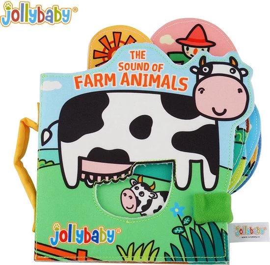 Jollybaby Baby Speelgoed/baby Boekje/ Schoenencadeautje Sinteklaas/ EducatiefSpeelgoed /sinterklaas/ Kerstcadeau/educatief Speelgoed/ Zacht Baby Boek /Zacht Speelgoed/Speelgoed Voor Baby/ Speelgoed Voor Kinderen/baby Boekje/ "The Sound Of Farm Animals" "thema 3 Jollybaby Baby Speelgoed/baby Boekje/ Schoenencadeautje Sinteklaas/ EducatiefSpeelgoed /sinterklaas/ Kerstcadeau/educatief Speelgoed/ Zacht Baby Boek /Zacht Speelgoed/Speelgoed Voor Baby/ Speelgoed Voor Kinderen/baby Boekje/ "The Sound Of Farm Animals" "thema