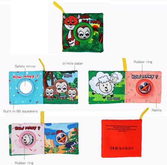 LalaRose Baby Speelgoed/knisperboekje /baby Born/boek Voor Kinderen/Educatief Baby Speelgoed /Zacht Baby Boek /Zacht Speelgoed/Speelgoed Voor Baby/ Educatief Boek/ Guess How Many 6 LalaRose Baby Speelgoed/knisperboekje /baby Born/boek Voor Kinderen/Educatief Baby Speelgoed /Zacht Baby Boek /Zacht Speelgoed/Speelgoed Voor Baby/ Educatief Boek/ Guess How Many - Afbeelding 4