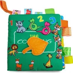 BBSKY Baby Boek/kinderboekenweek/ Educatief Speelgoed /sinterklaas/ Kerstcadeau/ Smartgames Voor Kinderen/baby Born/Zacht Baby Boek /Zacht Speelgoed/Speelgoed Voor Baby/ Speelgoed Voor Kinderen/ "counting Book" Serie 4