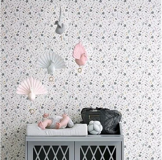 CamCam Copenhagen Cam Cam Copenhagen - Muziekmobiel Pauw - Muziekmobielen - Rose - 7 CamCam Copenhagen Cam Cam Copenhagen - Muziekmobiel Pauw - Muziekmobielen - Rose - - Afbeelding 5