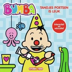 Gert Verhulst Studio 100 Leesboek Interactief Bumba: Tandjes Poetsen Is Leuk