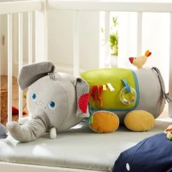 HABA Knuffel Ontdekkingsdier Olifant - 70 Cm -Goedkope muziekmobielen winkel 550x549 6