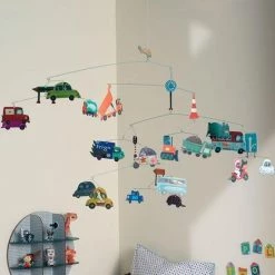 Djeco - DD04309 - Mobiel - Voertuigen - Traffic -Goedkope muziekmobielen winkel 550x550 13