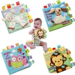 Jjovce Baby Speelgoed 0 Jaar/ Baby Boek/kerstcadeau/ Zachte Doek Boeken /schoencadeautjes Sinterklaas/Boek Speelgoed /cadeau Voor Baby/ Boek Voor Kinderen/ Boek Voor Kinderen/ Owel -Goedkope muziekmobielen winkel 550x550 134