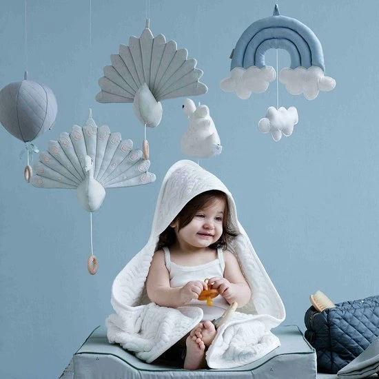 CamCam Copenhagen Cam Cam Copenhagen - Muziekmobiel Pauw - Muziekmobielen - Creme - 12 CamCam Copenhagen Cam Cam Copenhagen - Muziekmobiel Pauw - Muziekmobielen - Creme - - Afbeelding 10