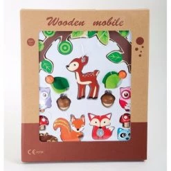 Small Foot Company Houten Mobiel - Dieren Uit Het Bos -Goedkope muziekmobielen winkel 550x550 28