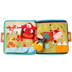 Lilliputiens Boek Jef Op De Boerderij -Goedkope muziekmobielen winkel 550x550 285