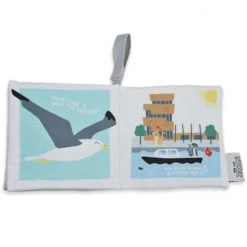 NOOX City Kids Zacht Babyboekje Antwerpen - In Mooie Geschenkverpakking - Fairly Made - Duurzaam En Origineel Kraamcadeau -Goedkope muziekmobielen winkel 550x550 317