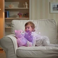Chicco First Dreams Knuffel Beer Projector - Roze -Goedkope muziekmobielen winkel 550x550 355