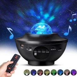 Merkloos Sterrenprojector Bluetooth - Sterrenlamp -Goedkope muziekmobielen winkel 550x550 371