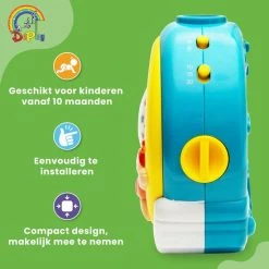 DEPLAY Baby Slaap Projector – Nachtlampje Kinderen – Sterrenhemel – Boxmobiel Voor Baby, Peuter En Kleuter 1 -3 Jaar– Galaxy Projector -Goedkope muziekmobielen winkel 550x550 383