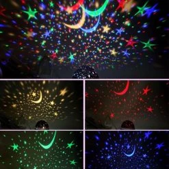 EZMarkt Sterren Projector Voor Baby's - Galaxy Projector - Roze - USB En Batterijen -Goedkope muziekmobielen winkel 550x550 426