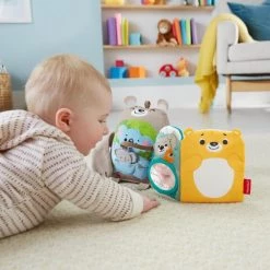 Fisher-Price Knuffelbaar Activiteiten Boekje Baby - Baby Speelgoed -Goedkope muziekmobielen winkel 550x550 77