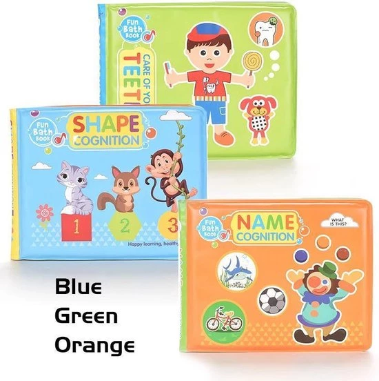 Lovely Baby Babyboekje/ Babyborn/ Knisperboekje/ Babyspeelgoed / Zwemband/ Speelgoed Voor 3 Maanden-3 Jaar Oude Baby Jongens Meisjes Cadea/Babybadboekjes Douchen Leren Speelgoed | Zwevend Boek | Waterdicht Kinderbad Voor Peuters/ Bath Book / Name Cognition 5 Lovely Baby Babyboekje/ Babyborn/ Knisperboekje/ Babyspeelgoed / Zwemband/ Speelgoed Voor 3 Maanden-3 Jaar Oude Baby Jongens Meisjes Cadea/Babybadboekjes Douchen Leren Speelgoed | Zwevend Boek | Waterdicht Kinderbad Voor Peuters/ Bath Book / Name Cognition - Afbeelding 3