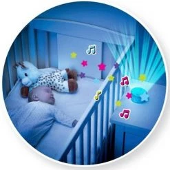 Sophie De Giraf - Knuffel - Sterrenprojector - Lullaby Light En Dreams -Goedkope muziekmobielen winkel 550x552 9