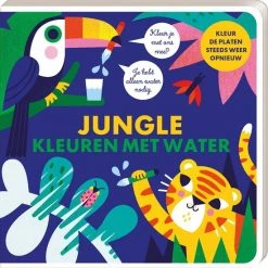 S. Studio Imagebooks Kleuren Met Water - Jungle