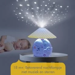 Tiny Love Magical Night 3-in-1 Muziekmobiel Met Projector - Magical Tales - Zwart/Wit -Goedkope muziekmobielen winkel 550x554