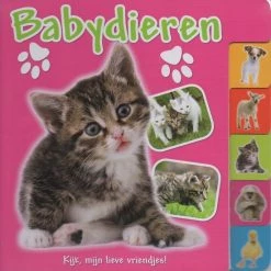 Yo-Yo Books Baby Kartonboek - Kijk, Mijn Lieve Vriendjes Babydieren