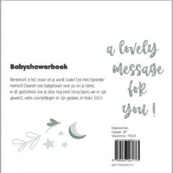 Jacqueline Pieterson Jep-Kids Wit/Groen Babyshowerboek 190828 -Goedkope muziekmobielen winkel 550x559