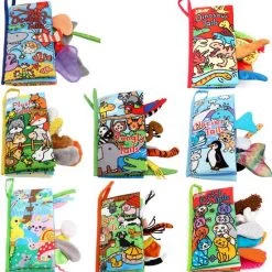 Jollybaby Baby Speelgoed/knisperboekje /baby Born/boek Voor Kinderen/Educatief Baby Speelgoed /Zacht Baby Boek /Zacht Speelgoed/Speelgoed Voor Baby/ Speelgoed Voor Kinderen/ "Kitty Tails" Thema -Goedkope muziekmobielen winkel 550x561 5