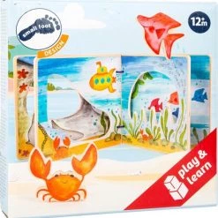 Small Foot Company Plaatjes Boek Interactieve Onderwaterwereld - Houten Speelgoed Vanaf 1 Jaar -Goedkope muziekmobielen winkel 550x563 2