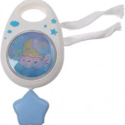 Johntoy Muzikaal Nachtlampje Blauw 13 Cm