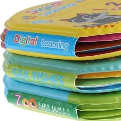 Babylove Babyboekje/ Knisperboekje/ Babyspeelgoed / Zwemband /Babybadboekjes Douchen Leren Speelgoed | Zwevend Boek | Waterdicht Kinderbad Voor Peuters/ Bath Book / Wasbeer -Goedkope muziekmobielen winkel 550x569 1
