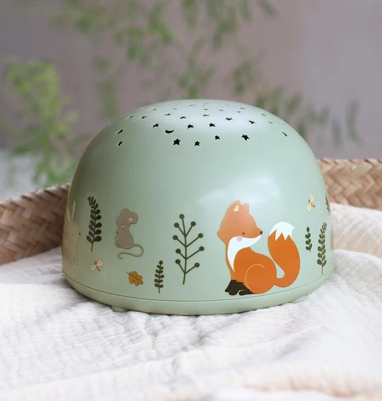 Projector Lamp / Sterrenprojector: Bosvriendjes Dieren | A Little Lovely Company 5 Projector Lamp / Sterrenprojector: Bosvriendjes Dieren | A Little Lovely Company - Afbeelding 3