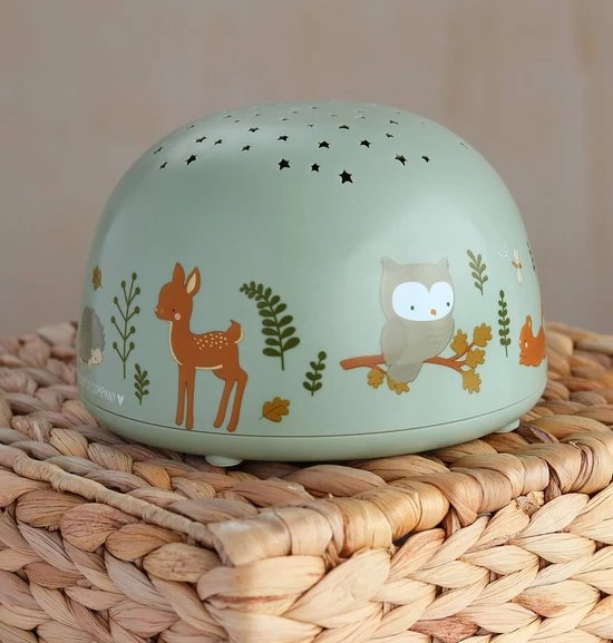 Projector Lamp / Sterrenprojector: Bosvriendjes Dieren | A Little Lovely Company 6 Projector Lamp / Sterrenprojector: Bosvriendjes Dieren | A Little Lovely Company - Afbeelding 4