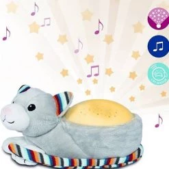 Zazu - Kiki De Kat - Luxe Plafonprojector Met Verschillende Soorten Muziek En Huilsensor - De Projector Bevat 3 Mooie Kleuren Om Een Prachtige Sterrenhemel Te Creeeren! -Goedkope muziekmobielen winkel 550x577 33