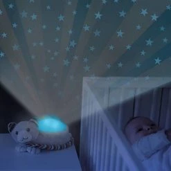 Zazu - Kiki De Kat - Luxe Plafonprojector Met Verschillende Soorten Muziek En Huilsensor - De Projector Bevat 3 Mooie Kleuren Om Een Prachtige Sterrenhemel Te Creeeren! -Goedkope muziekmobielen winkel 550x580 5