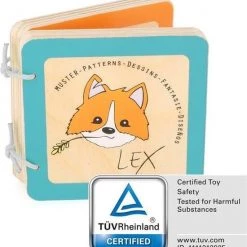 Small Foot Company Baby Boekje "lex" (patronen) -Goedkope muziekmobielen winkel 550x581 2