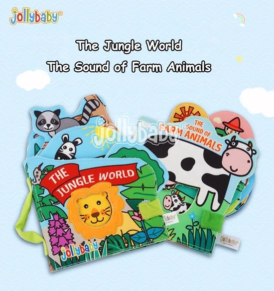 Jollybaby Baby Speelgoed/baby Boekje/ Schoenencadeautje Sinteklaas/ EducatiefSpeelgoed /sinterklaas/ Kerstcadeau/educatief Speelgoed/ Zacht Baby Boek /Zacht Speelgoed/Speelgoed Voor Baby/ Speelgoed Voor Kinderen/baby Boekje/ "The Sound Of Farm Animals" "thema 4 Jollybaby Baby Speelgoed/baby Boekje/ Schoenencadeautje Sinteklaas/ EducatiefSpeelgoed /sinterklaas/ Kerstcadeau/educatief Speelgoed/ Zacht Baby Boek /Zacht Speelgoed/Speelgoed Voor Baby/ Speelgoed Voor Kinderen/baby Boekje/ "The Sound Of Farm Animals" "thema - Afbeelding 2