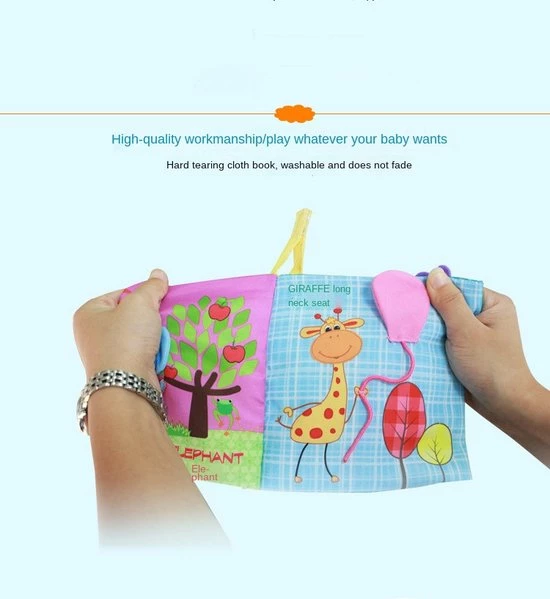 Jollybaby Baby Boek/knisperboekje /Educatief Speelgoed /sinterklaas/ Kerstcadeau/ Smartgames Voor Kinderen/baby Born/Zacht Baby Boek /Zacht Speelgoed/Speelgoed Voor Baby/ Speelgoed Voor Kinderen/ Learning Alphabet/ Alfabet Leren Thema 8 Jollybaby Baby Boek/knisperboekje /Educatief Speelgoed /sinterklaas/ Kerstcadeau/ Smartgames Voor Kinderen/baby Born/Zacht Baby Boek /Zacht Speelgoed/Speelgoed Voor Baby/ Speelgoed Voor Kinderen/ Learning Alphabet/ Alfabet Leren Thema - Afbeelding 6