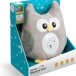 Bewello Uil Sterrenhemel Projector Met Muziek En White Noise Op Batterijen - LED Projector Lamp Baby En Kinderen - Kinderlamp - Projector Nachtlampje - Muziek Nachtlampje - Sterrenprojector Voor Kinderkamer -Goedkope muziekmobielen winkel 550x599 3