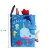 Babysweet 3D Zeedieren Stoffen Boekje - Papiergeluid-babyboekje-cadeau- Babyspullen-baby Speelgoed - Zeedieren -oceaan - Leerzaam - -Goedkope muziekmobielen winkel 550x606