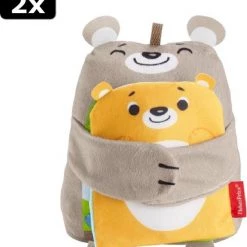 2x Fisher-Price Knuffelbaar Activiteiten Boekje Baby - Baby Speelgoed -Goedkope muziekmobielen winkel 550x607 2