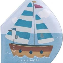Merkloos Little Dutch - Bad Boekje - Sailors Bay - Bad Speelgoed - Baby Speelgoed - Boekje -Goedkope muziekmobielen winkel 550x609 1