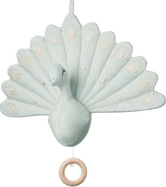 CamCam Copenhagen Cam Cam Copenhagen - Muziekmobiel Pauw - Muziekmobielen - Grey - 13 CamCam Copenhagen Cam Cam Copenhagen - Muziekmobiel Pauw - Muziekmobielen - Grey - - Afbeelding 11