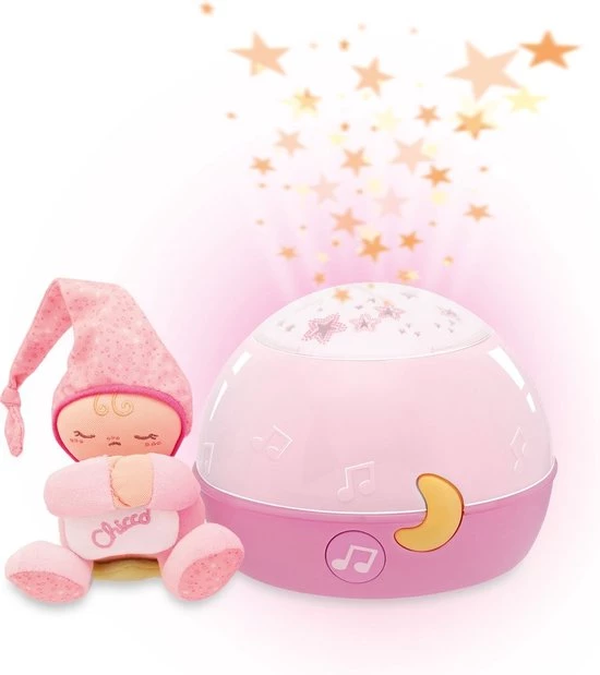 Chicco Goedenacht Projector - Roze 3 Chicco Goedenacht Projector - Roze
