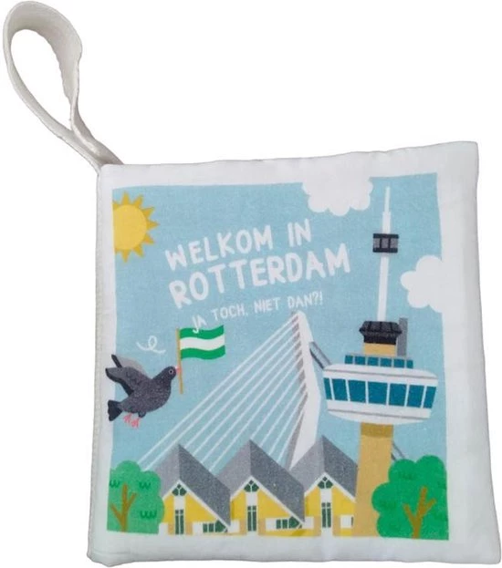 NOOX City Kids Zacht Babyboekje Rotterdam - Fairly Made - In Geschenkverpakking Van Kraft Karton - Duurzaam En Origineel Kraamcadeau 3 NOOX City Kids Zacht Babyboekje Rotterdam - Fairly Made - In Geschenkverpakking Van Kraft Karton - Duurzaam En Origineel Kraamcadeau