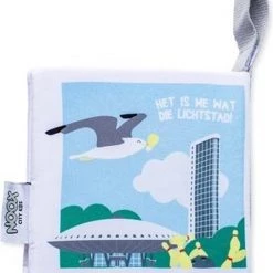 NOOX City Kids Zacht Babyboekje Eindhoven - Fairly Made - In Mooie Geschenkverpakking - Duurzaam En Origineel Kraamcadeau -Goedkope muziekmobielen winkel 550x628 1