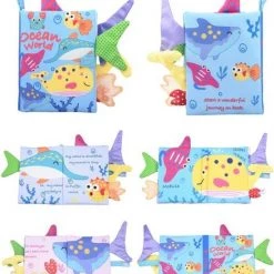Gbee Baby Boek/knisperboekje /baby Born/boek Voor Kinderen/Educatief Baby Speelgoed /Zacht Baby Boek /Zacht Speelgoed/Speelgoed Voor Baby/ Speelgoed Voor Kinderen/licht Blauw "ocean World" -Goedkope muziekmobielen winkel 550x636 3