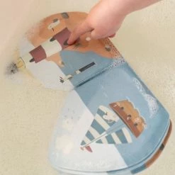 Merkloos Little Dutch - Bad Boekje - Sailors Bay - Bad Speelgoed - Baby Speelgoed - Boekje -Goedkope muziekmobielen winkel 550x637